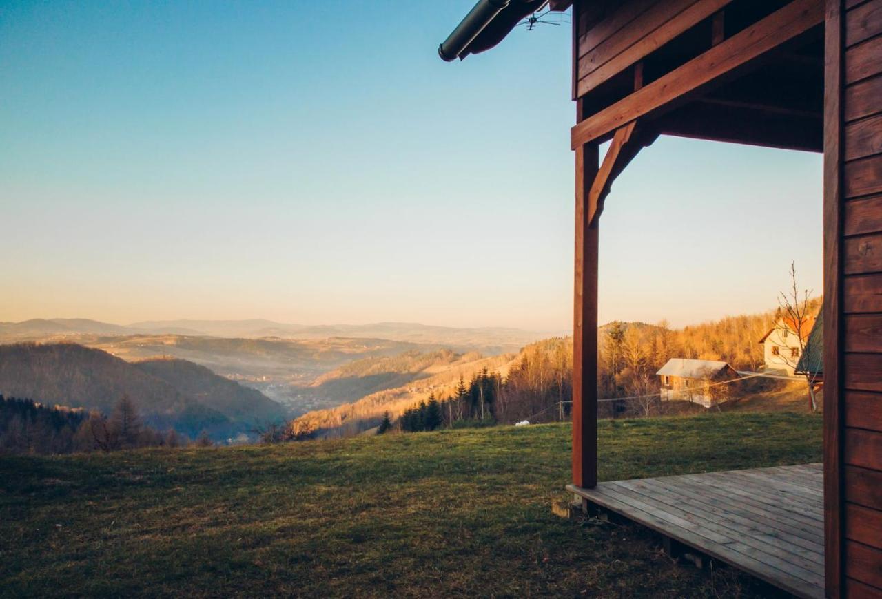 2 Domki W Gorach Lacko Buitenkant foto