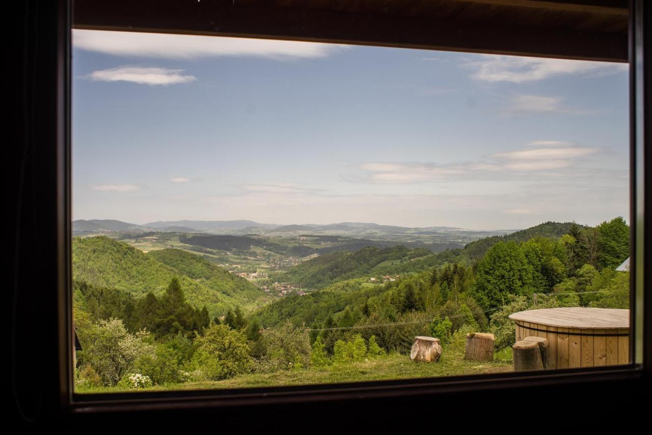 2 Domki W Gorach Lacko Buitenkant foto